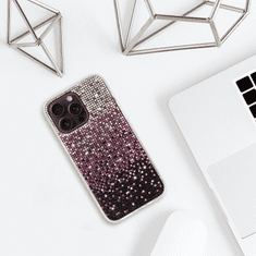 Onasi Silikonski ovitek z Star Light za Samsung Galaxy A55 - roza