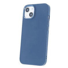 Onasi Satin silikonski ovitek za iPhone 13 6.1 - moder
