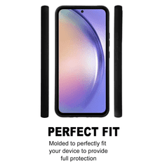 Goospery Soft Feeling silikonski ovitek za Samsung Galaxy A55 - črn
