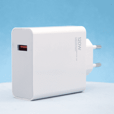 Xiaomi Adapter hišni polnilec Turbo Charger MDY-13-EE 120W vhod 1x USB A - Original (Bulk) bel
