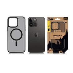 Tactical Asphalt MagForce silikonski ovitek za iPhone 14 - prozorno črn