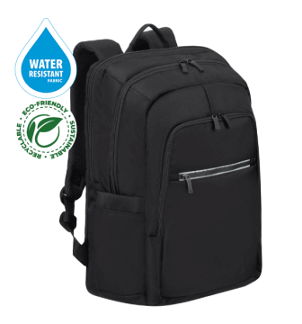 RivaCase ECO nahrbtnik 7569 Alpendorf za prenosnike do 17,3 inch - črn