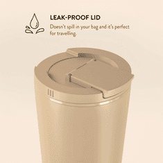 Burga Termo lonček 470ml - Tan
