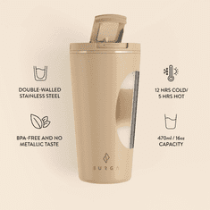 Burga Termo lonček 470ml - Tan