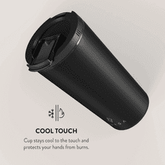 Burga Termo lonček 470ml - Pure Black