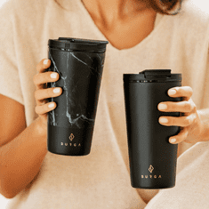 Burga Termo lonček 470ml - Pure Black