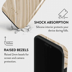 Burga Ovitek Tough za iPhone 15 Pro - Full Glam