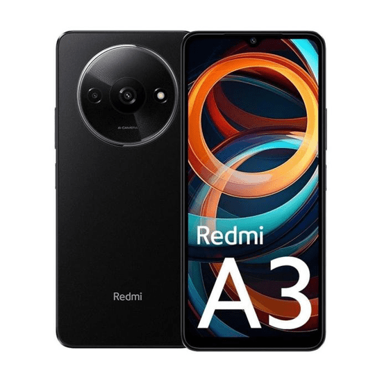 Xiaomi Pametni telefon Redmi A3 4G 3GB/64GB - črn