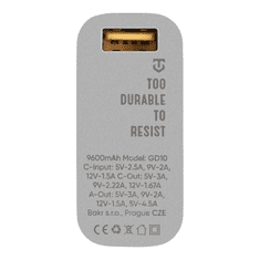 Tactical EDC Brick zunanja baterija powerbank 9600 mAh 22,5W - siv - LIMITED EDITION