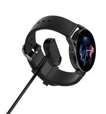 Tactical Polnilec za pametno uro Xiaomi AmazFit GTR3 / GTR3 Pro, GTS3/T-Rex 2 - črn