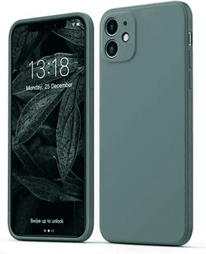 Onasi Silikonski ovitek za iPhone 14 6.1 - mat zelen