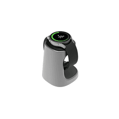 Samsung Brezžični polnilec (stojalo) GP-XVU022SAN za pametno uro Galaxy Watch srebrn (Eu Blister)