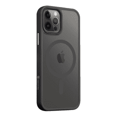 Tactical Asphalt MagForce silikonski ovitek za iPhone 13 Pro Max - prozorno črn