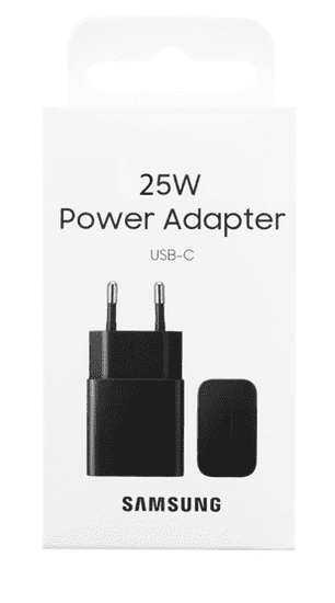 Samsung Hišni adapter 220V EP-T2510NBE USB-C QC 25W - črn (Eu Blister)