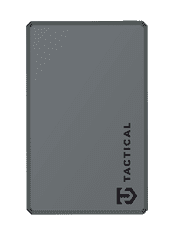 Tactical MagSafe Relieft zunanja baterija z brezžičnim polnjnjem powerbank 5000 mAh 22,5W - črno rumen