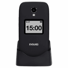 Evolveo Easyphone FS EP-771 preklopni telefon na tipke za starejše 4G črn