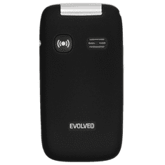 Evolveo Easyphone FS EP-771 preklopni telefon na tipke za starejše 4G črn