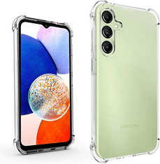 Onasi Silikonski ovitek ANTISHOCK za Samsung Galaxy S24 FE - prozoren