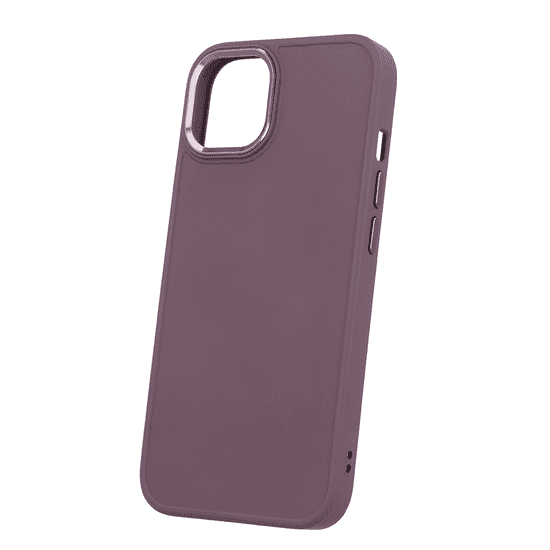 Onasi Satin silikonski ovitek za iPhone 16 Pro Max - vijola