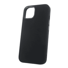 Onasi Satin silikonski ovitek za iPhone 16 - črn