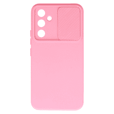 Onasi Lens Cover silikonski ovitek zaščita za iPhone 16 Pro - roza