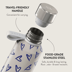 Burga Termo steklenica 800ml - Love me right