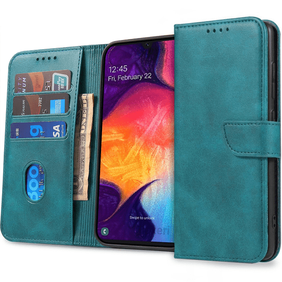 Onasi Wallet denarnica preklopna torbica Samsung Galaxy A55 - zelena