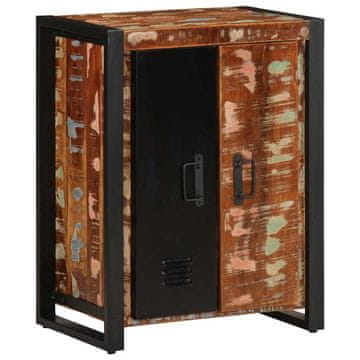Vidaxl vidaXL Omarica, barvita, 55x35x70 cm, masiven predelan les