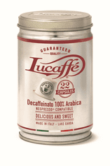 Lucaffé Kavne kapsule, Decaffeinato 100% arabica, 22 kapsul kompatibilnih z Nespresso
