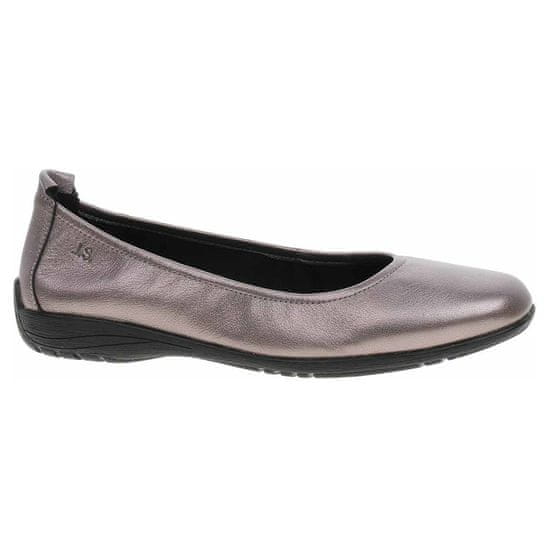 Josef Seibel Balerinke elegantni čevlji srebrna 74801091770