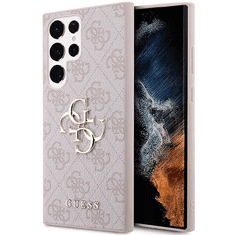 Guess GUHCS24L4GMGPI ovitek za Samsung Galaxy S24 Ultra 5G - roza