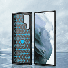 Havana Silikonski ovitek za Samsung Galaxy S22 Ultra 5G - mat carbon črn