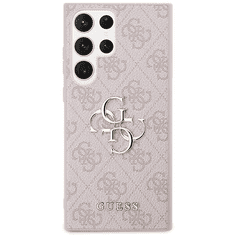 Guess GUHCS24L4GMGPI ovitek za Samsung Galaxy S24 Ultra 5G - roza