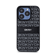 DKNY Originalen ovitek za iPhone 15 Pro - črn - DKHCP15LPRTHSLK