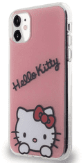 HELLO KITTY HKHCN61HKDSP ovitek za iPhone 11 / iPhone XR - roza