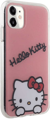 HELLO KITTY HKHCN61HKDSP ovitek za iPhone 11 / iPhone XR - roza