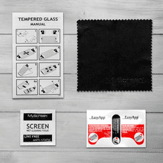 MyScreen Protector My Screen protector ZAŠČITNO KALJENO STEKLO Samsung Galaxy S24 Ultra 5G - DIAMOND GLASS Full Glue EDGE 3D - črn