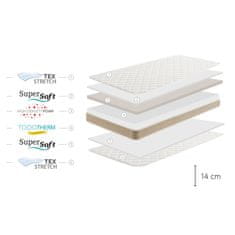 moonia Paket dveh mladinskih ležišč - 70X200 - Moonia