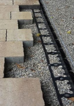 NEVIDNI ROBNIK Master edge I - za ravne linije, dolžine 2m, višine 4,5cm