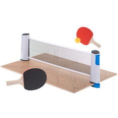 WOWO Set za namizni tenis - Celoten komplet za namizni tenis: mreža in loparji za namizni tenis