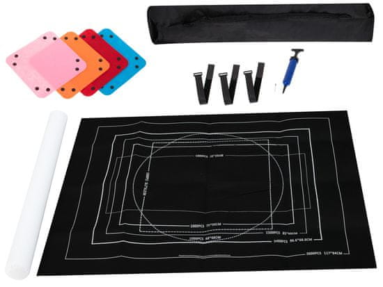 WOWO Tabla za sestavljanko 3000 kosov - Puzzle Mat Tabla za 3000 kosov
