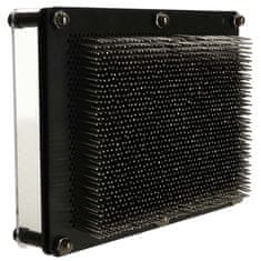 WOWO Srebrna 3D umetniška tabla XXL - 3D umetniška tabla srebrna XXL