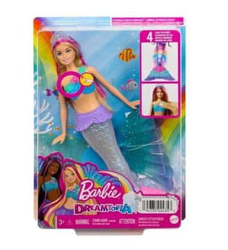 shumee Barbie Malibu Morska deklica Bleščeče lučke