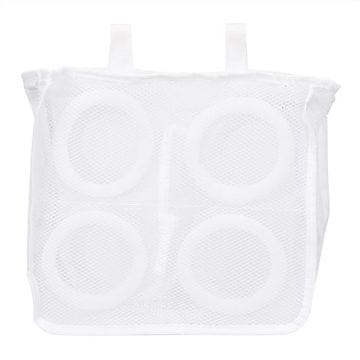 Netscroll Vrečka za pranje čevljev, zaščita za občutljivo perilo, primerna za pralni stroj, idealna za potovanja, mrežica za temeljito pranje, 1+1 GRATIS, ShoesWashingBags