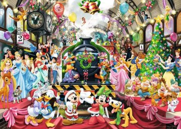 Ravensburger Puzzle Disney Christmas: All Aboard 1000 kosov