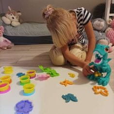 Kruzzel Plastelin dinozaver set