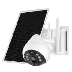 Robaxo RC69BWS 3MP Smart ,Zunanja kamera, Brezžična kamera, WiFi IP kamera s solarnim panelom