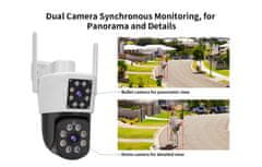 Robaxo RC662DR DUAL Smart, Zunanja kamera, Brezžična kamera, WiFi IP kamera