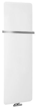 SAPHO TABELLA Slim jekleni radiator 490x1590mm, mat bela, s centralnim ogrevanjem
