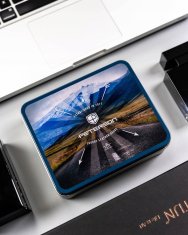 shumee Velika moška usnjena denarnica brez zaponke - Peterson